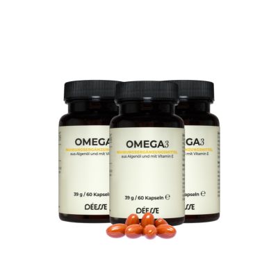 100830 - Omega3 lecitina & vitamina E, set di 3 pezzi