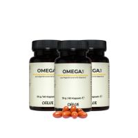 Omega3 lecitina & vitamina E, set di 3 pezzi