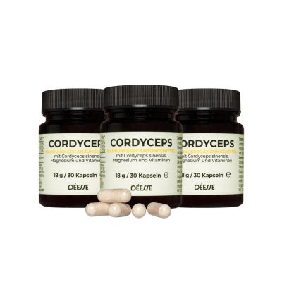 100560 - Cordyceps capsule Set di 3 pezzi