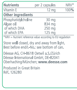 Omega3 39 g / 60 capsule