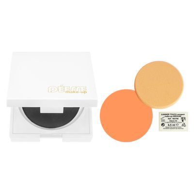 160794 - Summer Touch Kompakt Make-up MEDIUM mit Schwamm, 6.5 ml