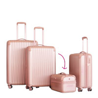 883310 - Déesse Beauty Case rosa metallico