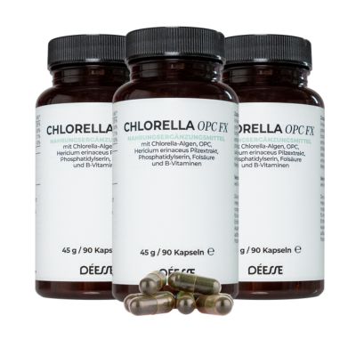 99660 - SA Chlorella OPC FX 45 g, 90 Kapseln, 3-er Set